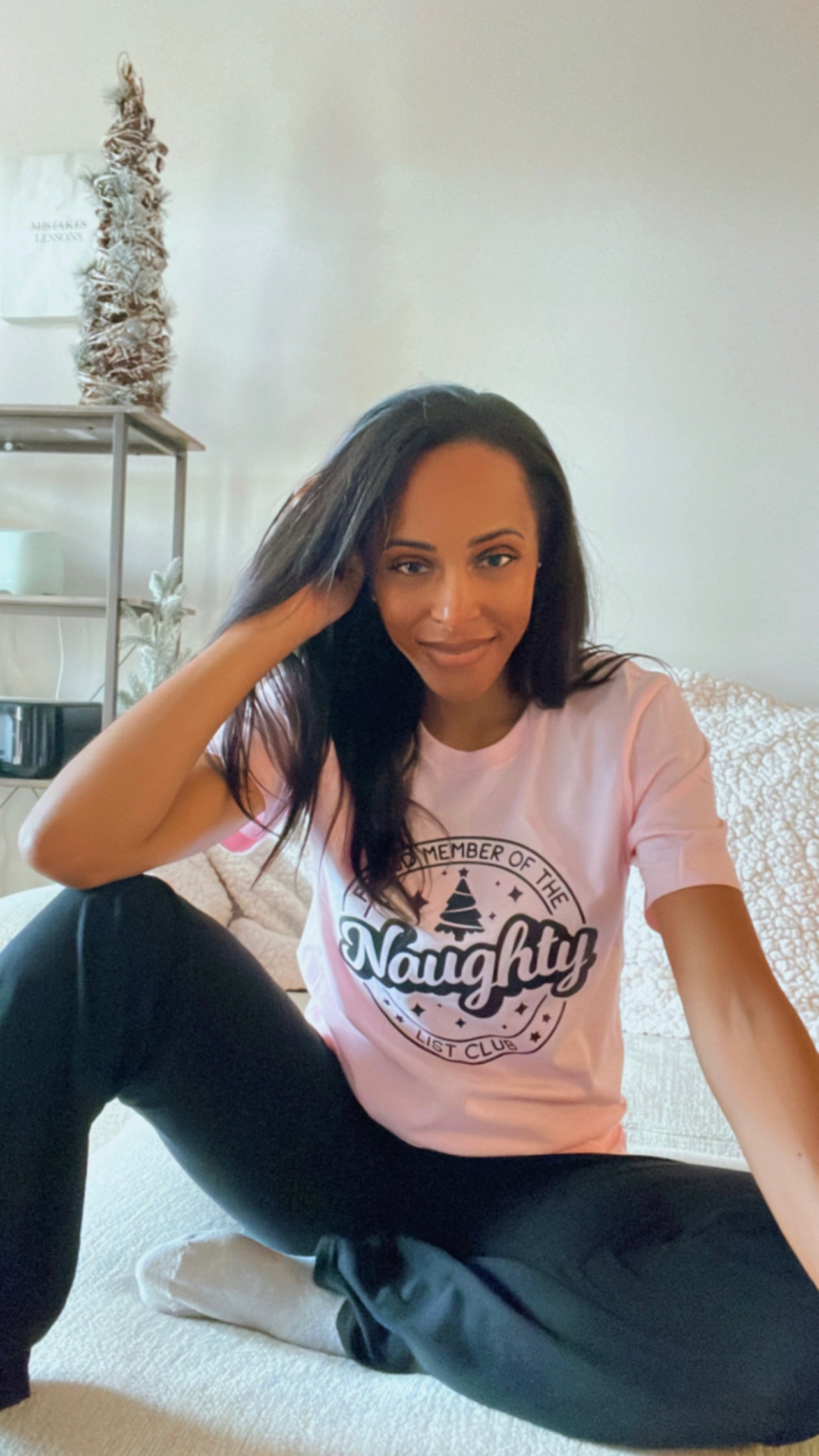 Baby Pink Naughty Tee